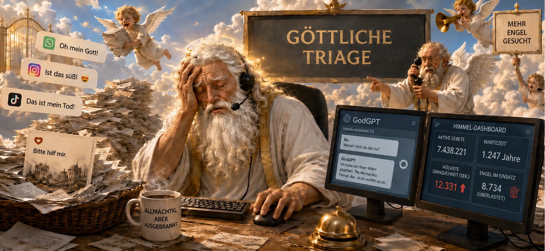 Gott ausgebrannt